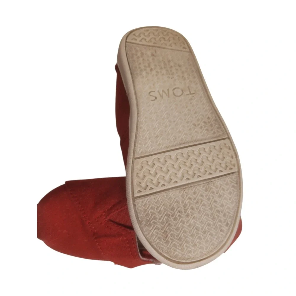 Toddler  Girls/boysbClassic‎ Canvas Slip On Shoes Red